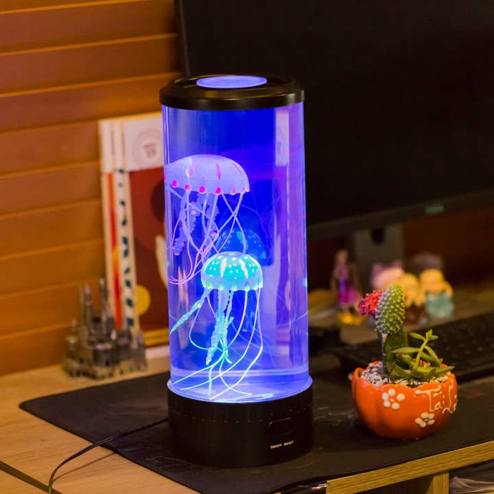 Electric Jellyfish Lamp for wholesale by Metal Earth