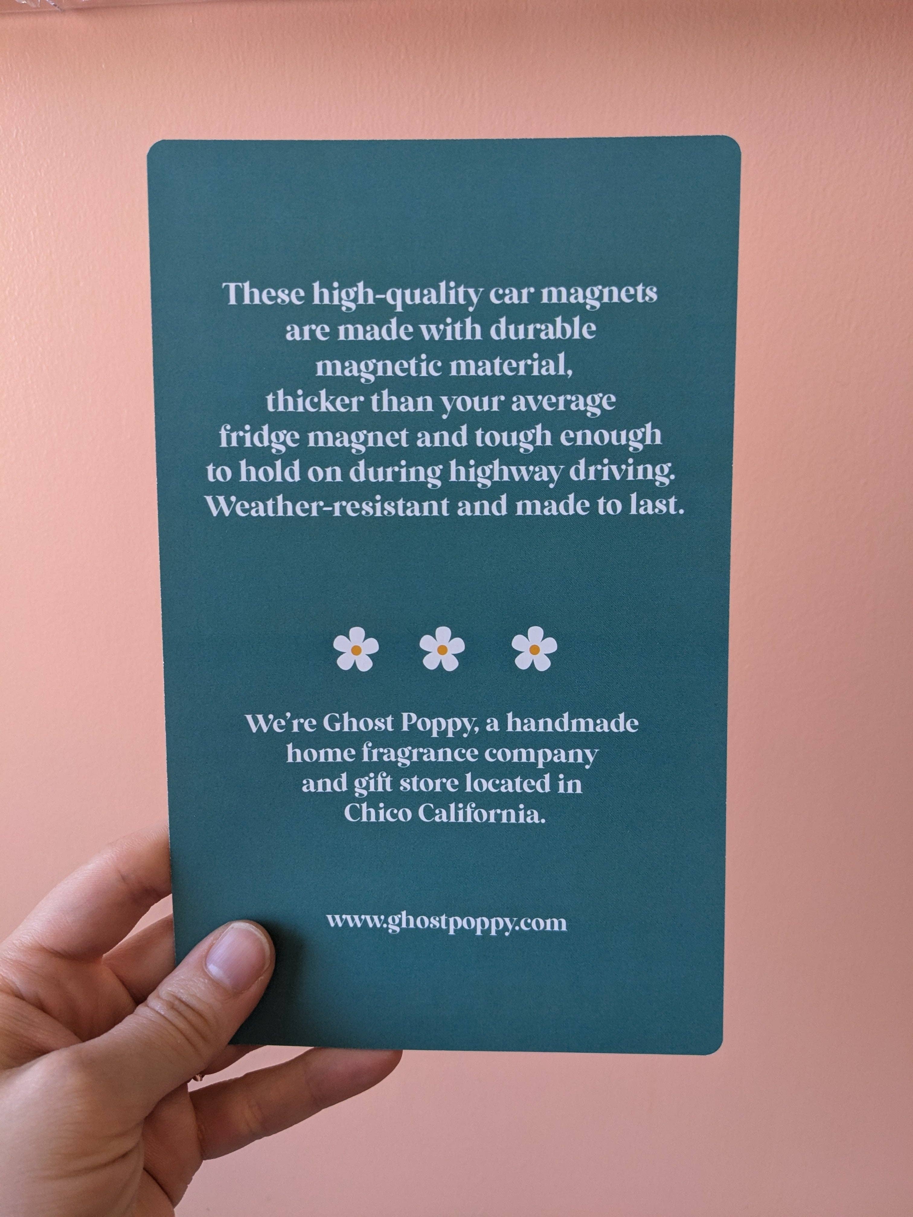 Ghost Poppy - Wholesale Magnet - Only You Car Magnet3