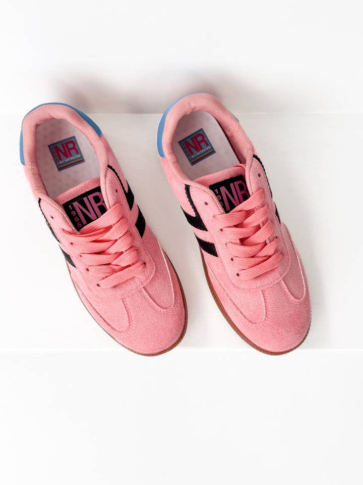 Stockholm Sneaker in Pink for wholesale by Naughty Monkey