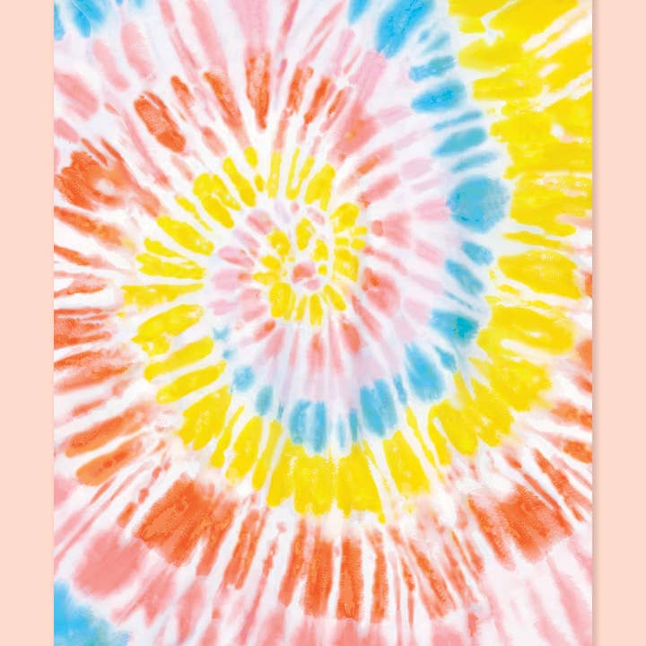 MELLOWWORKS - Wholesale Wrapping Paper Roll - TIE DYE Gift Wrap (ROLL)
