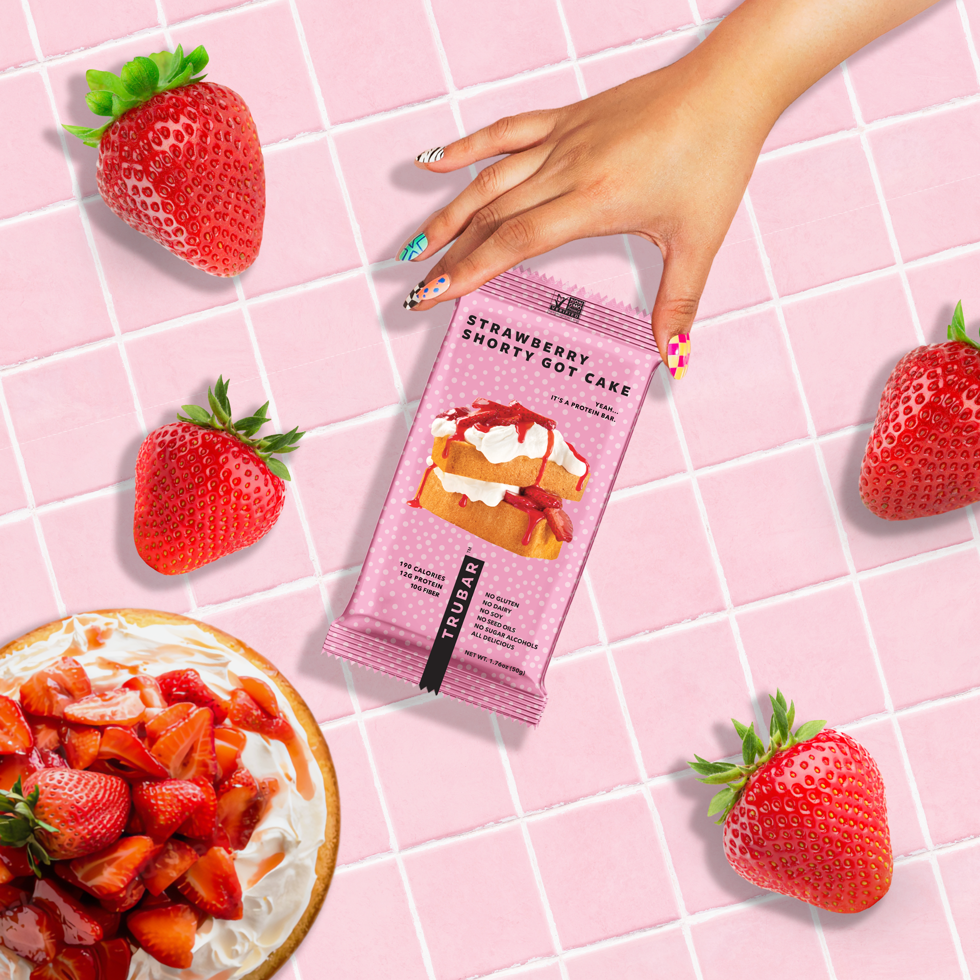 TRUBAR - Wholesale Snack Bar - Strawberry Shorty Got Cake4