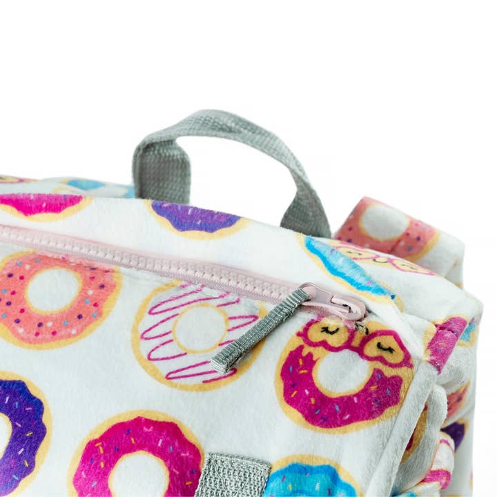 Mimish - Wholesale Sleeping Bag - Kids - Sleep-n-Pack: Packable Little Kid's Sleeping Bag & Backpack, Cozy Mink, Donuts11
