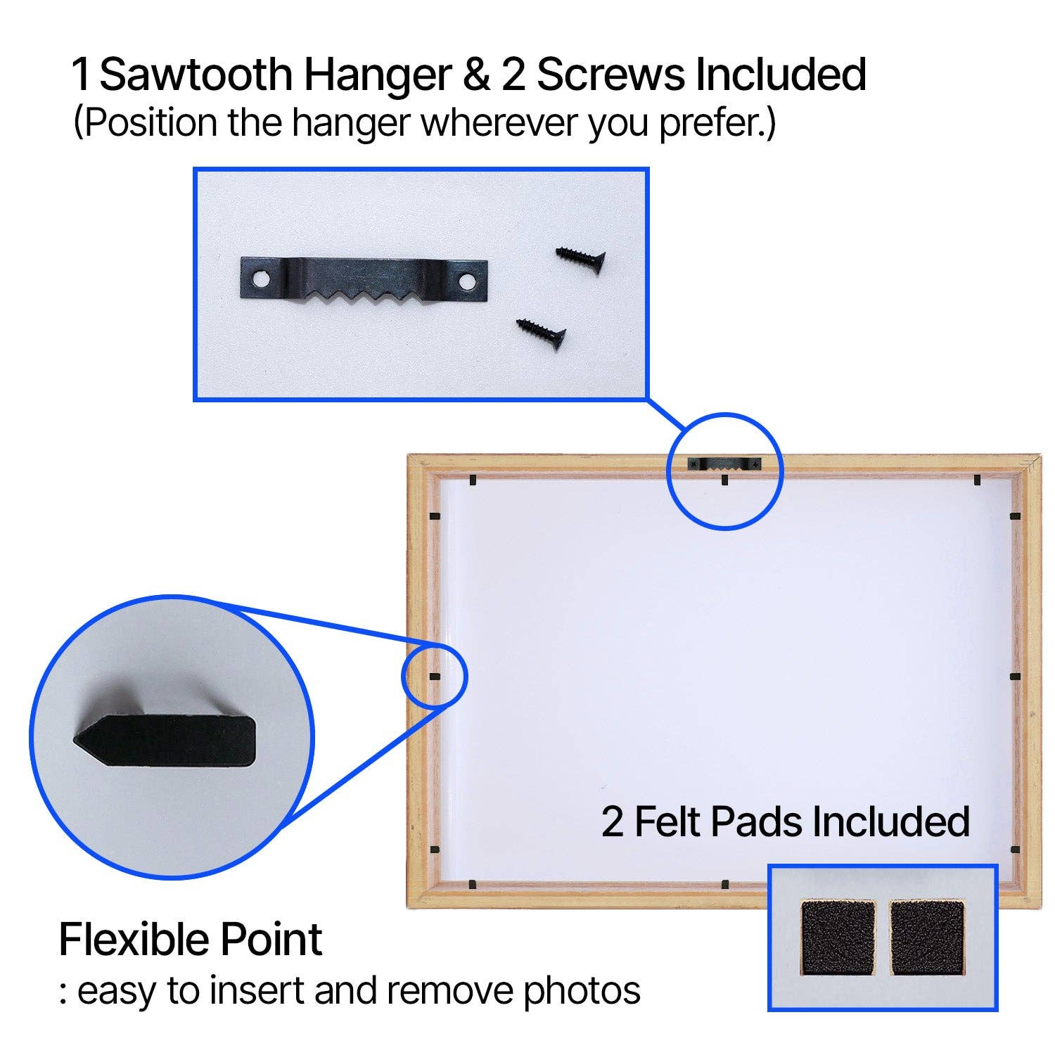 Natural Bamboo Picture Frame for wholesale on Faire11
