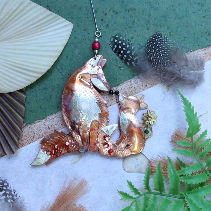 Pilgrim Imports - Wholesale Ornament - Vixen & Kit Ornament1