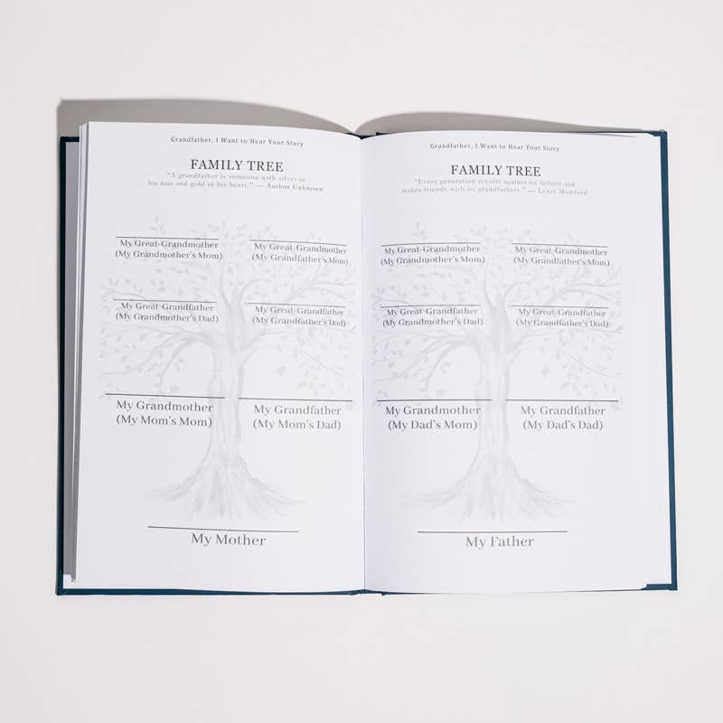 Hear Your Story – Großhandel Tagebuch – Dad, I Want to Hear Your Story: Beliebtes Geschenk zum Vatertag6