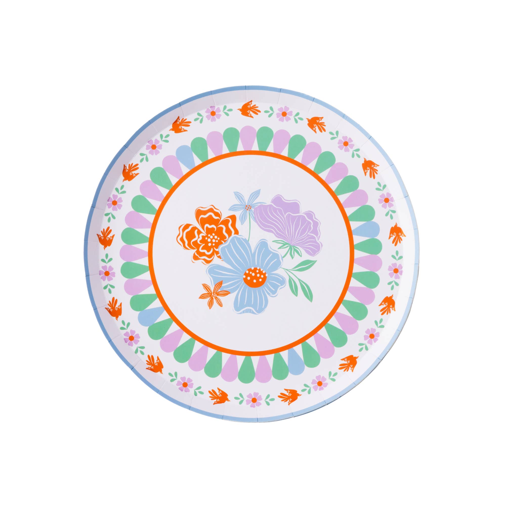 Bonjour Fête - Wholesale Disposable Plate - BRIGHT FIESTA SMALL PLATES