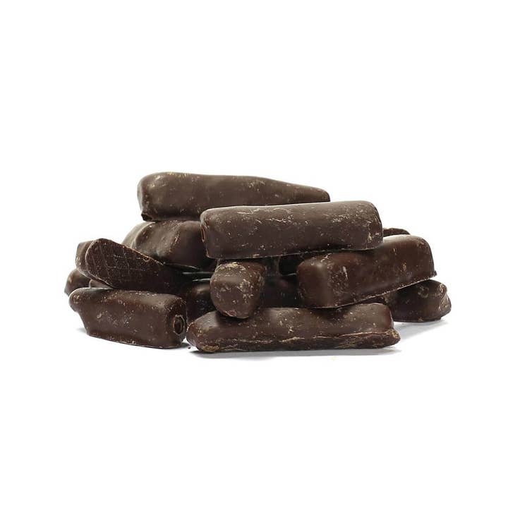 The East India Company - Wholesale Chocolate Covered Sweets - Dark Chocolate Enrobed Crystallised Stem Ginger 175g