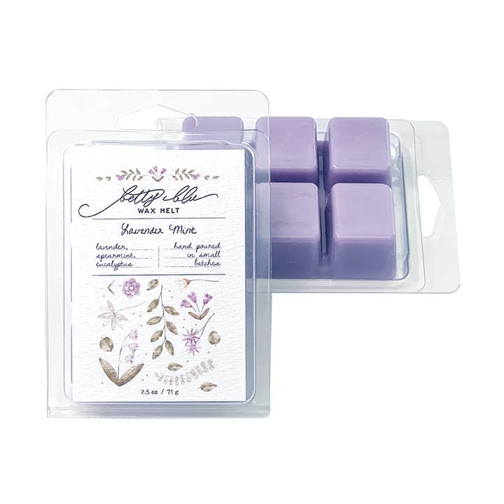 Lavender Mint Wax Melts for wholesale by Betty Blu