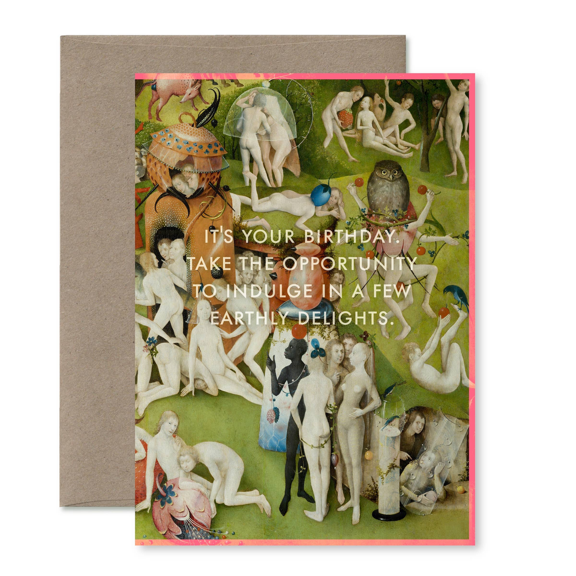 Pictrix Design - Wholesale Birthday Card - "Earthly delights" A6 birthday card7