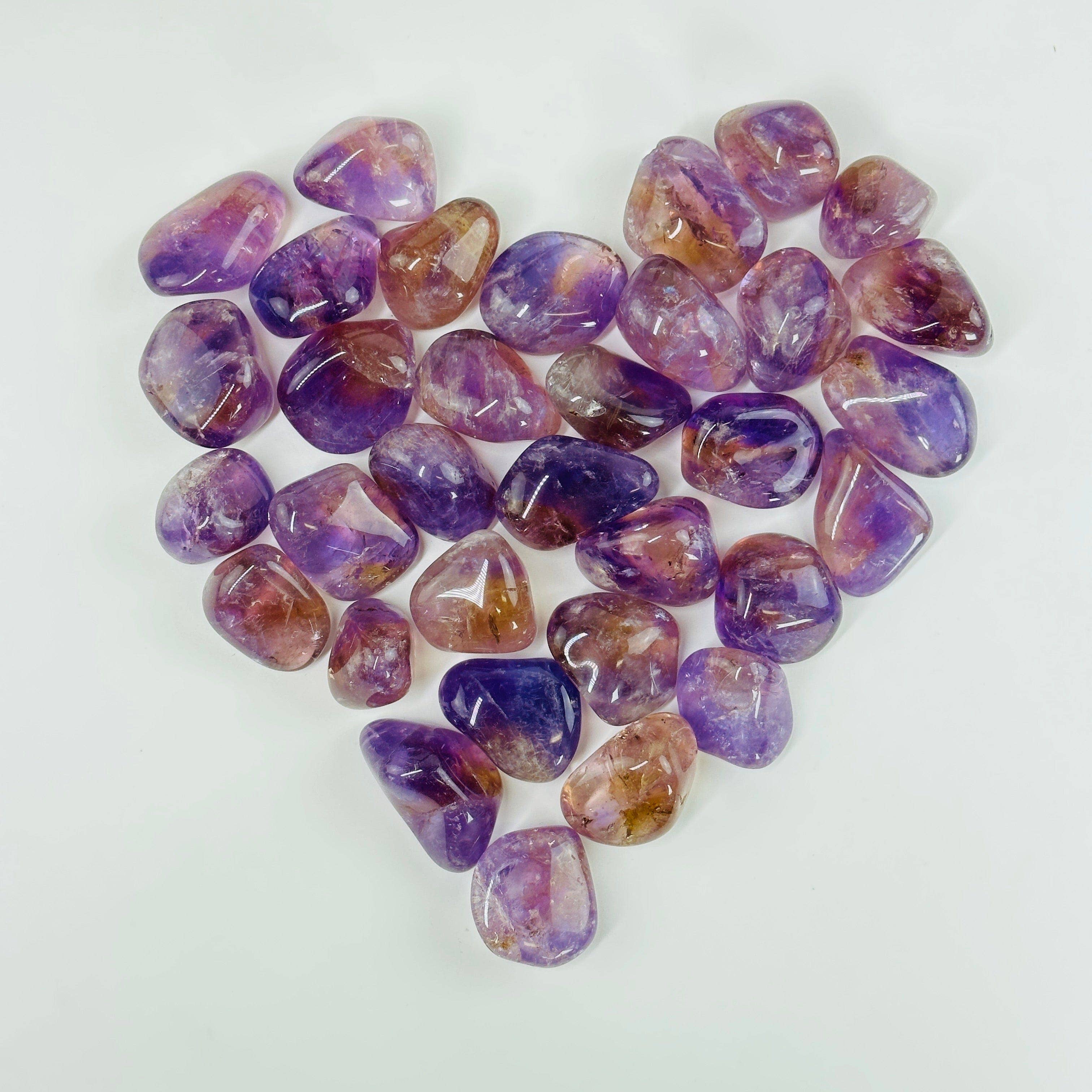 Rock Paradise - Wholesale Spiritual Stone/Crystal - Ametrine Tumbled Stone Crystal A Grade1