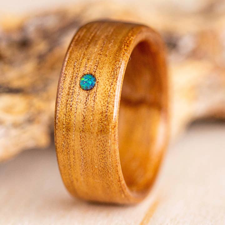 Koa & Blue Pacific Opal Sun for wholesale by My Roots Jewelry