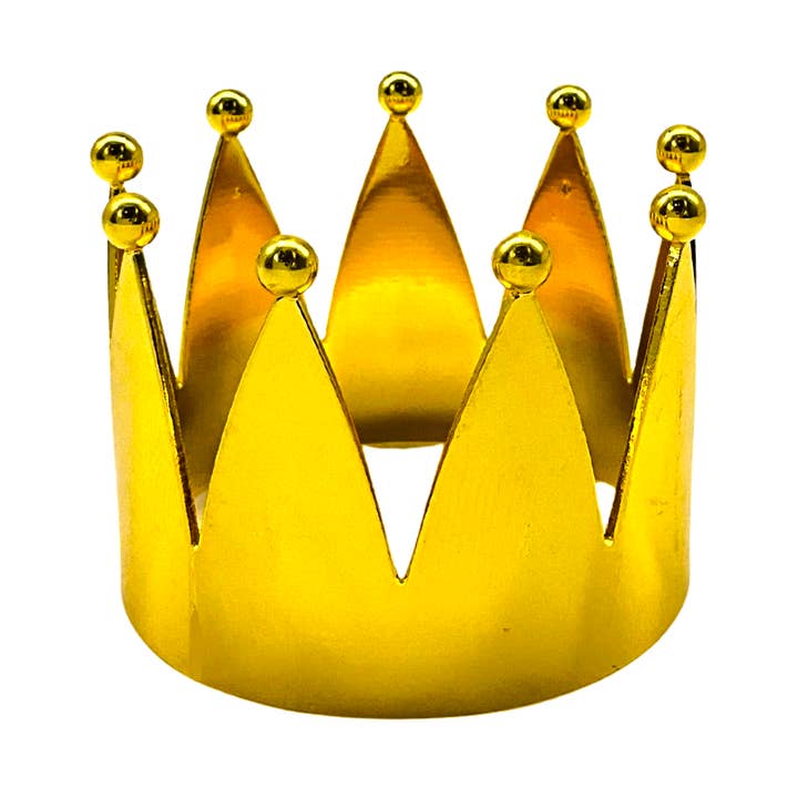 Plush Appeal LLC - Wholesale Napkin Ring - Crown Napkin Ring (Each)0