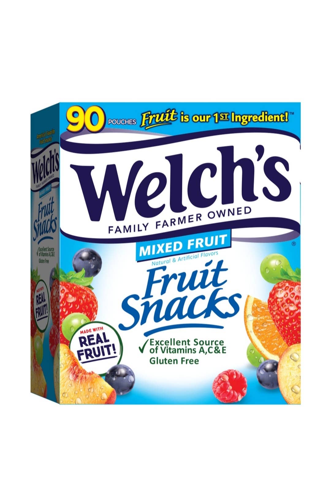 Majestic Wholesale - Wholesale Fruit snacks - Welch's Mixed Fruit Fruit Snack, 0.8 oz, 90 pk.