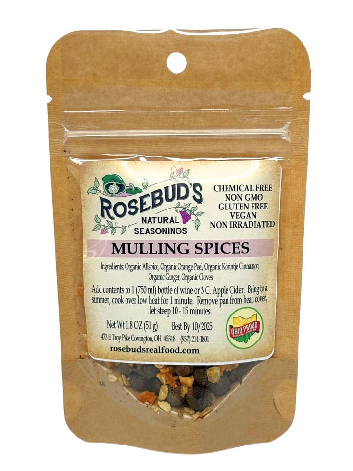 Mulling Spices for wholesale by Rosebud’s Real Food