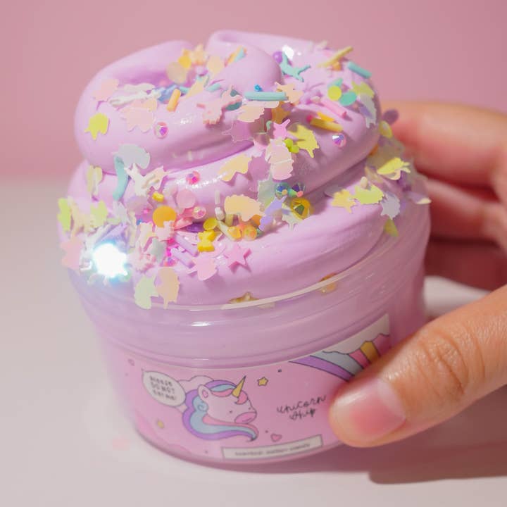 Sonria Slime LLC – Großhandel Knete/Schleim – Kinder – Einhorn-Peitsche / Spring-Spielzeug-Schleim