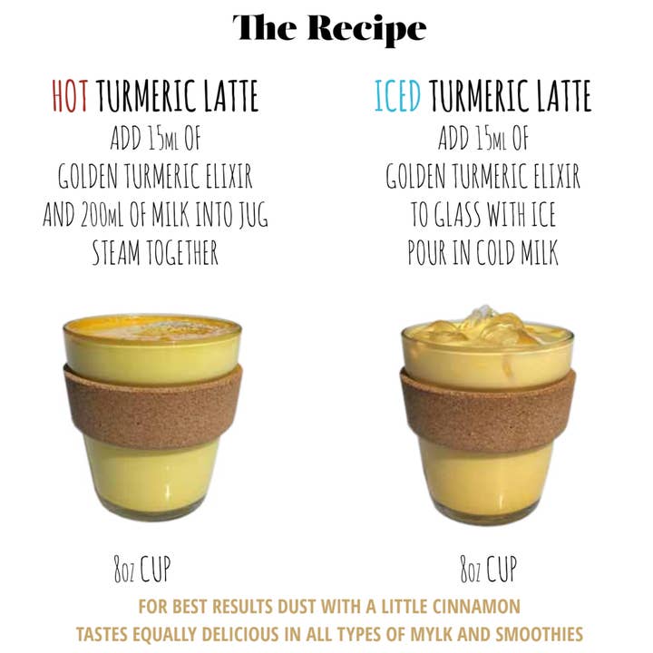 Prana Chai - Wholesale Elixir - Golden Turmeric Elixir - Golden Milk Latte2