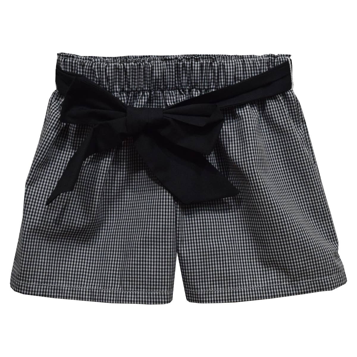 Vive La Fete - Wholesale Shorts - Kids - Gingham Girls Short with Sash2