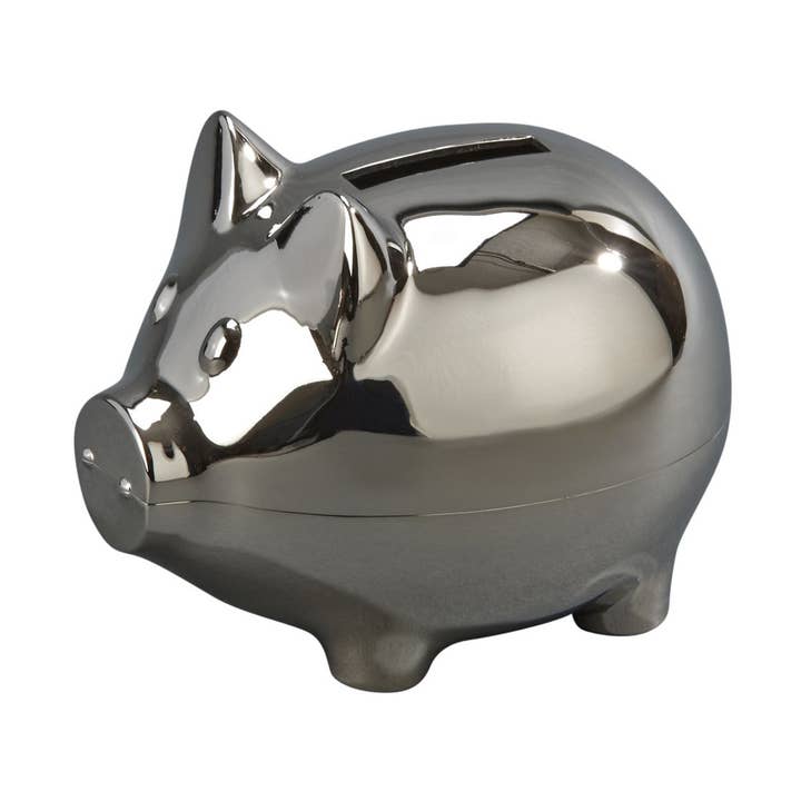 Hucha pequeña con acabado pulido para venta al por mayor de Creative Gifts International Inc.