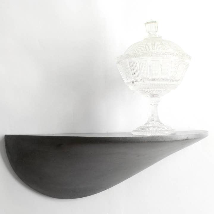 Formpoet - Wholesale Wall Mounted Shelf - Wall shelf concrete large - grey1