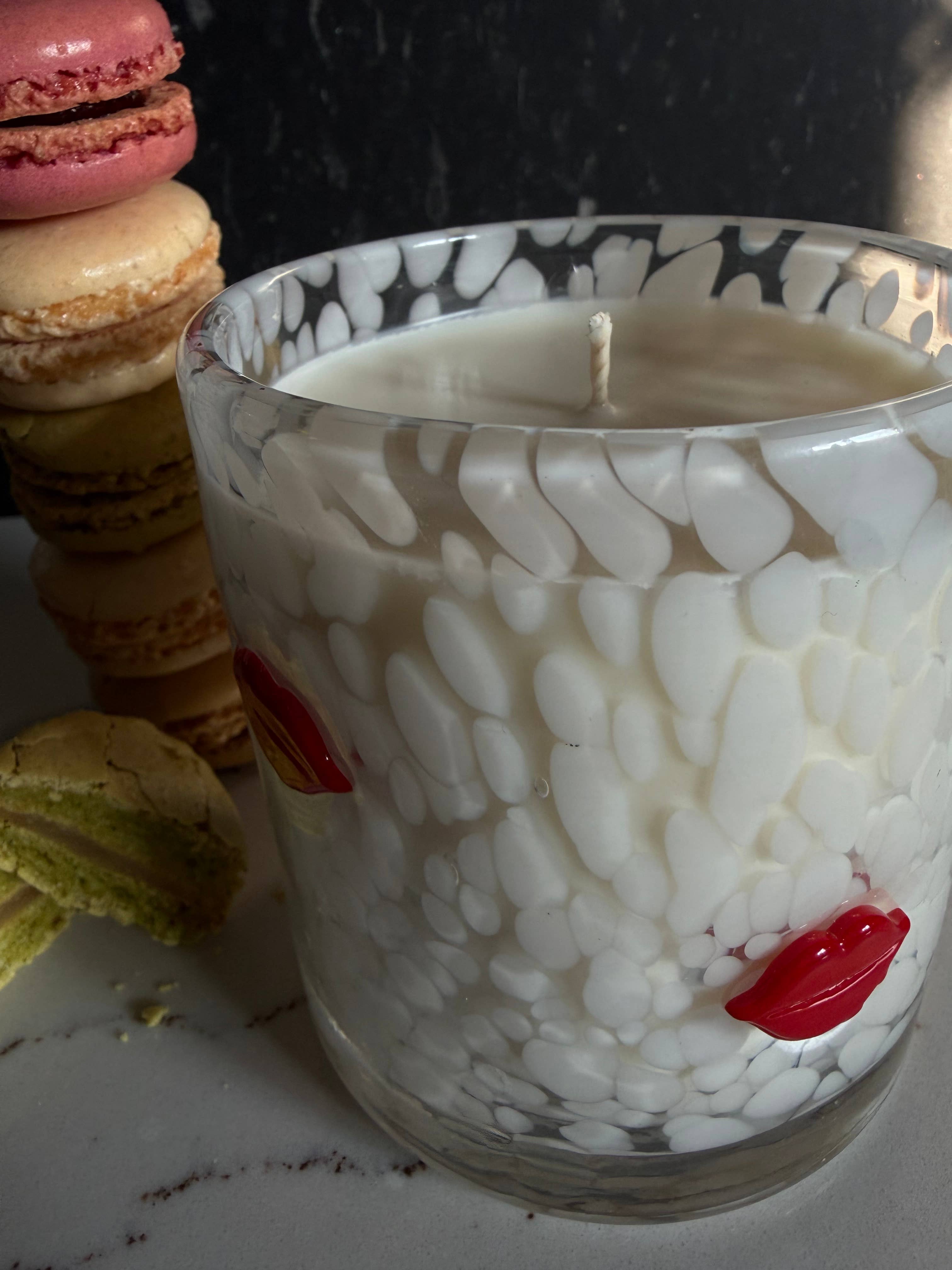 Ironwood Candle Co. - Wholesale Jar/Filled Candle - VALENTINES 2026 SOY CANDLE - Macaron Scent1