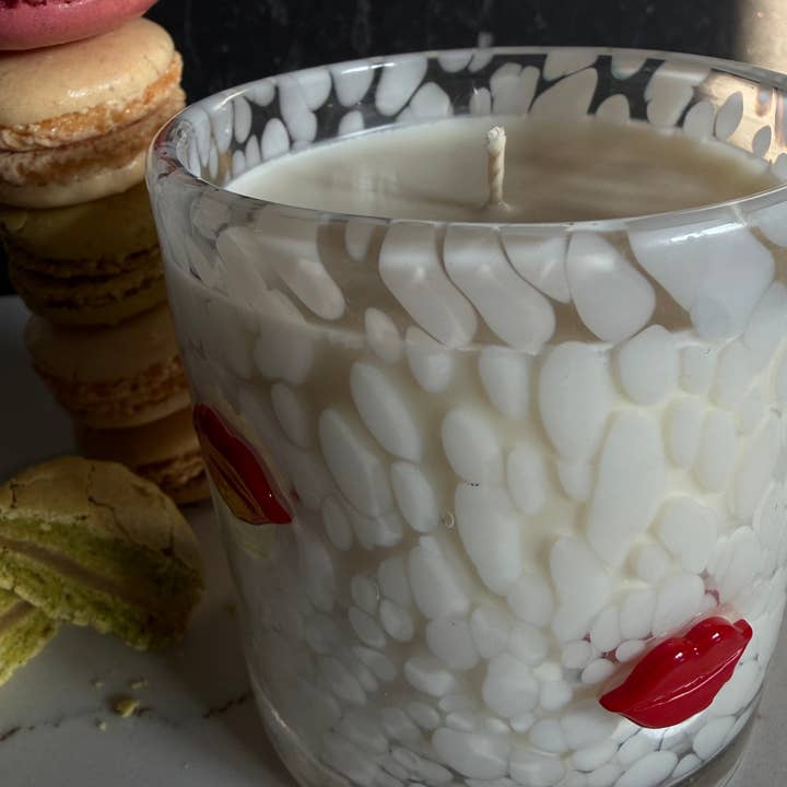 Ironwood Candle Co. - Wholesale Jar/Filled Candle - VALENTINES 2026 SOY CANDLE - Macaron Scent1