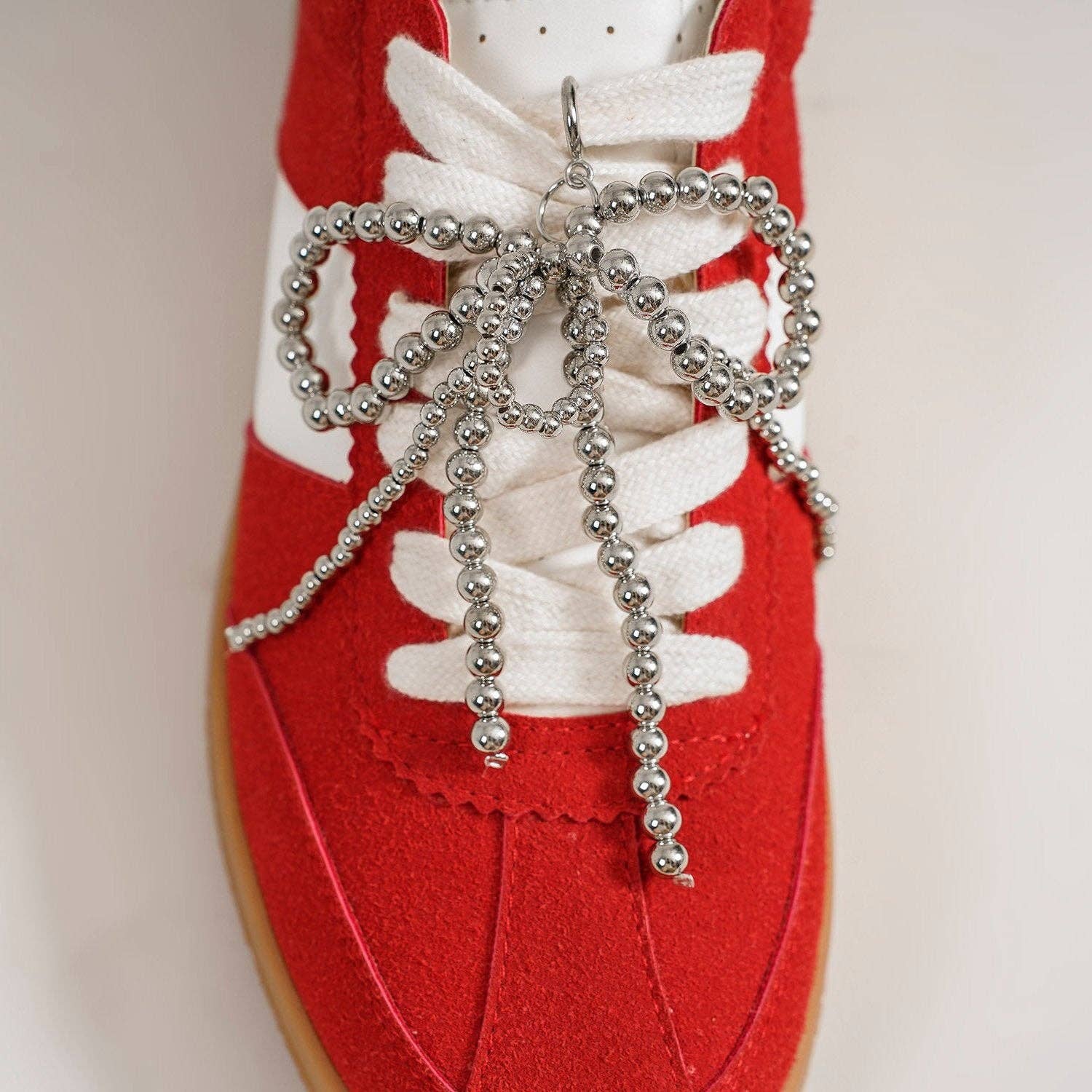 BEAST FASHION - Wholesale Shoe Accessories - Beaded Bow Accessory ACCS-PEARL-0015