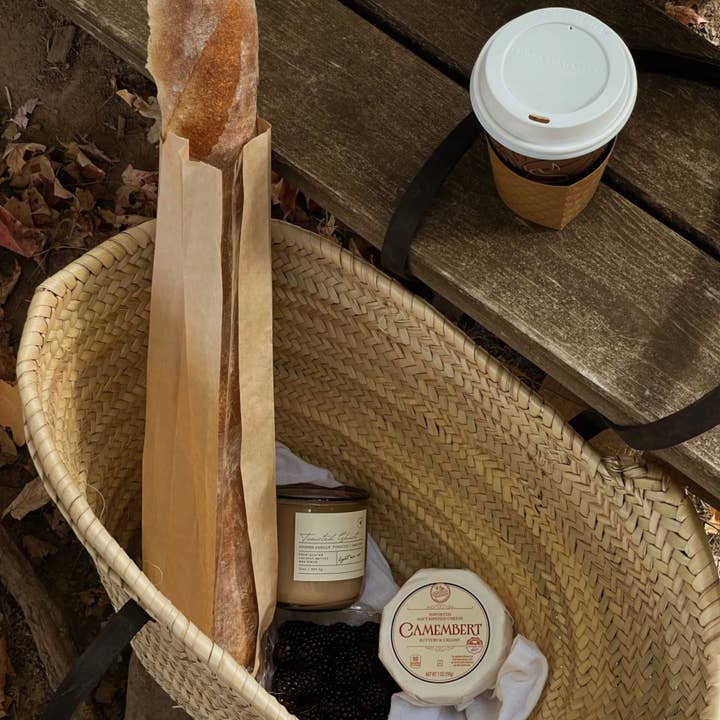 Kaaterskill Market - Wholesale Beach Bag - Dahlia Tote Basket 4