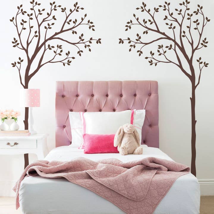 Bed Canopy Tree Wall Decals for wholesale by Simple Shapes