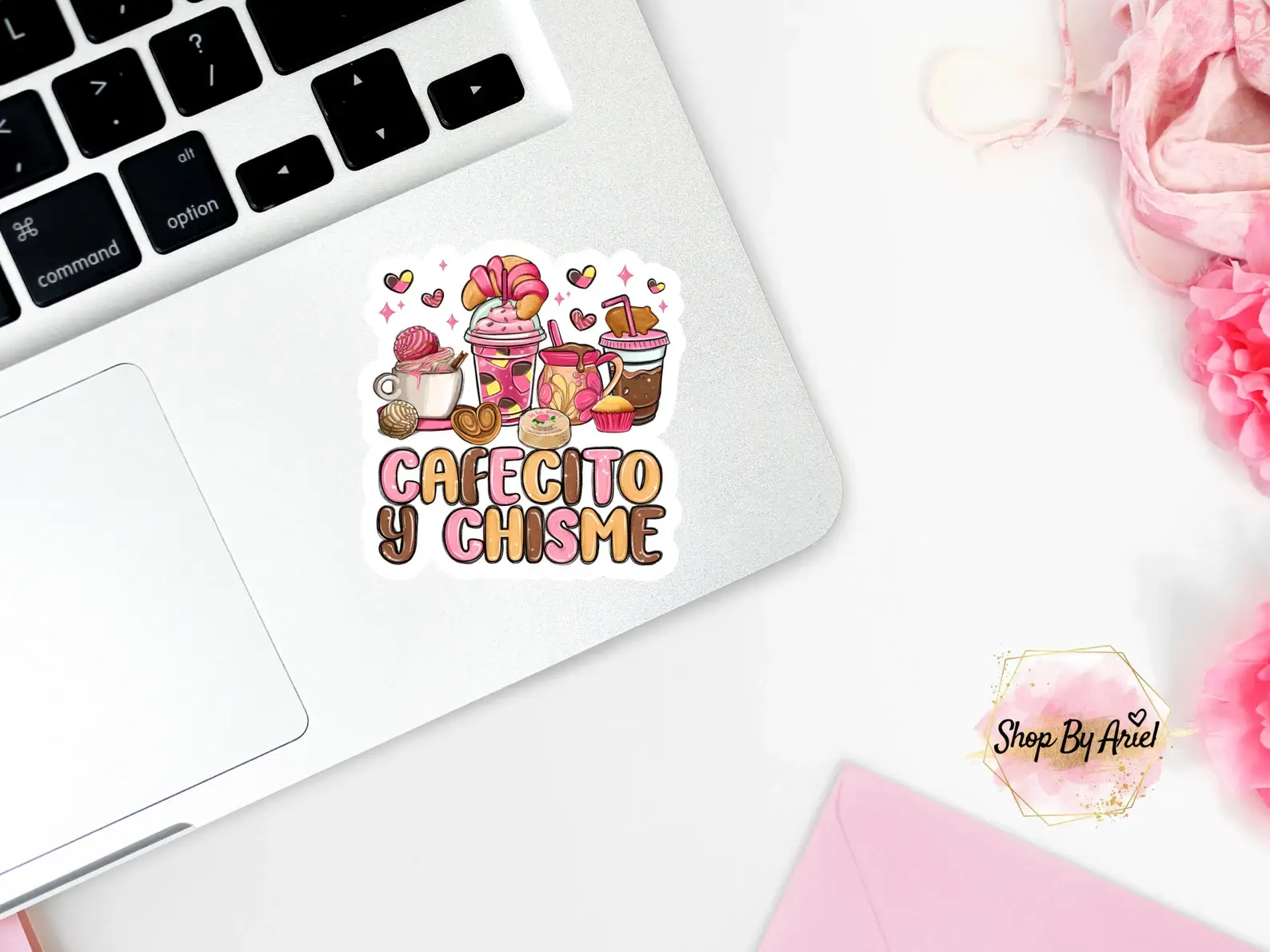 ShopByAriel - Wholesale Sticker - Cafecito Y Chisme Stickers| Conchas Stickers | Pan dulce|2