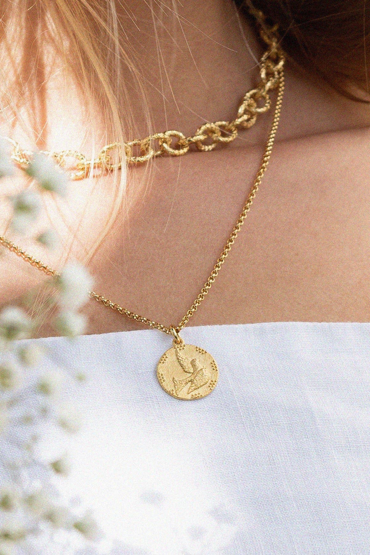 Bacci - Wholesale Pendant/Charm Necklace - Gold Necklace - Gratia