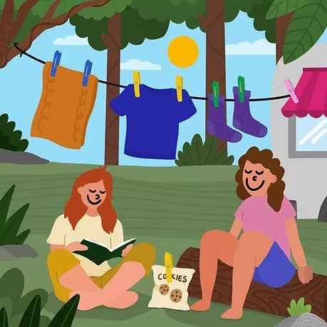 Evelynen Home - Wholesale Beach accessories - Extra Large Beach Towel Clips for Chair, Cruise Blue 6