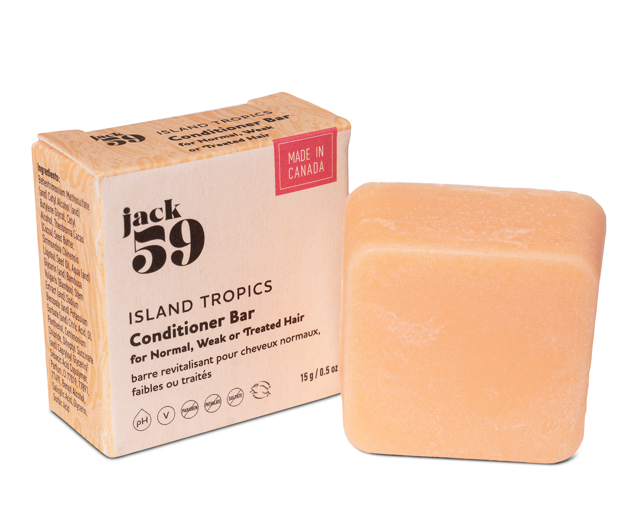 Jack59 Inc. - Wholesale Hair Conditioner - Travel Buddies Conditioner Bars - Jack594