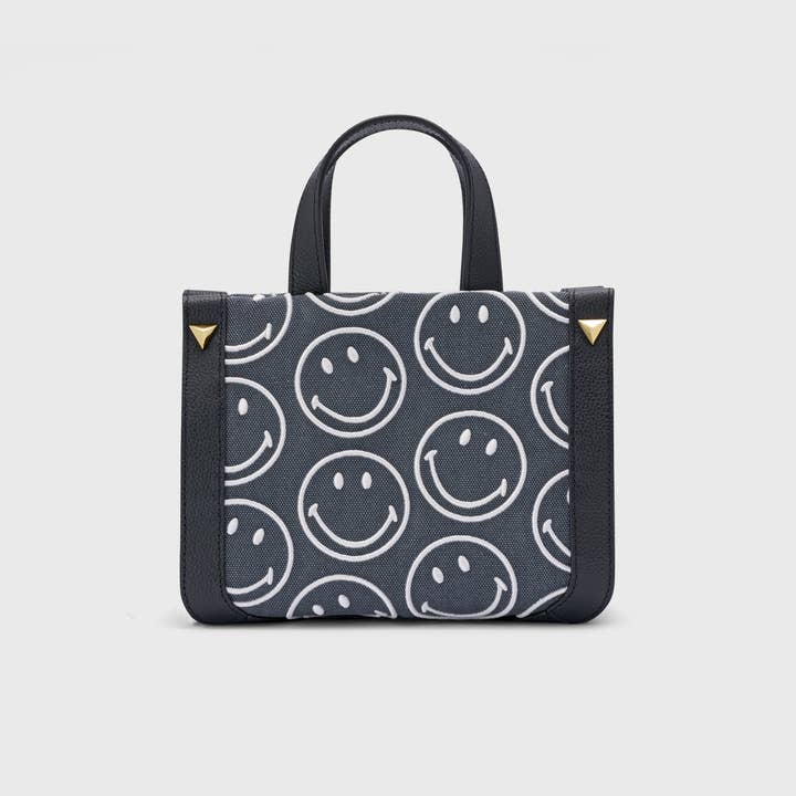 WEAT – Großhandel Tragetasche – Damen – Mini-Tasche Smiley® Schwarz