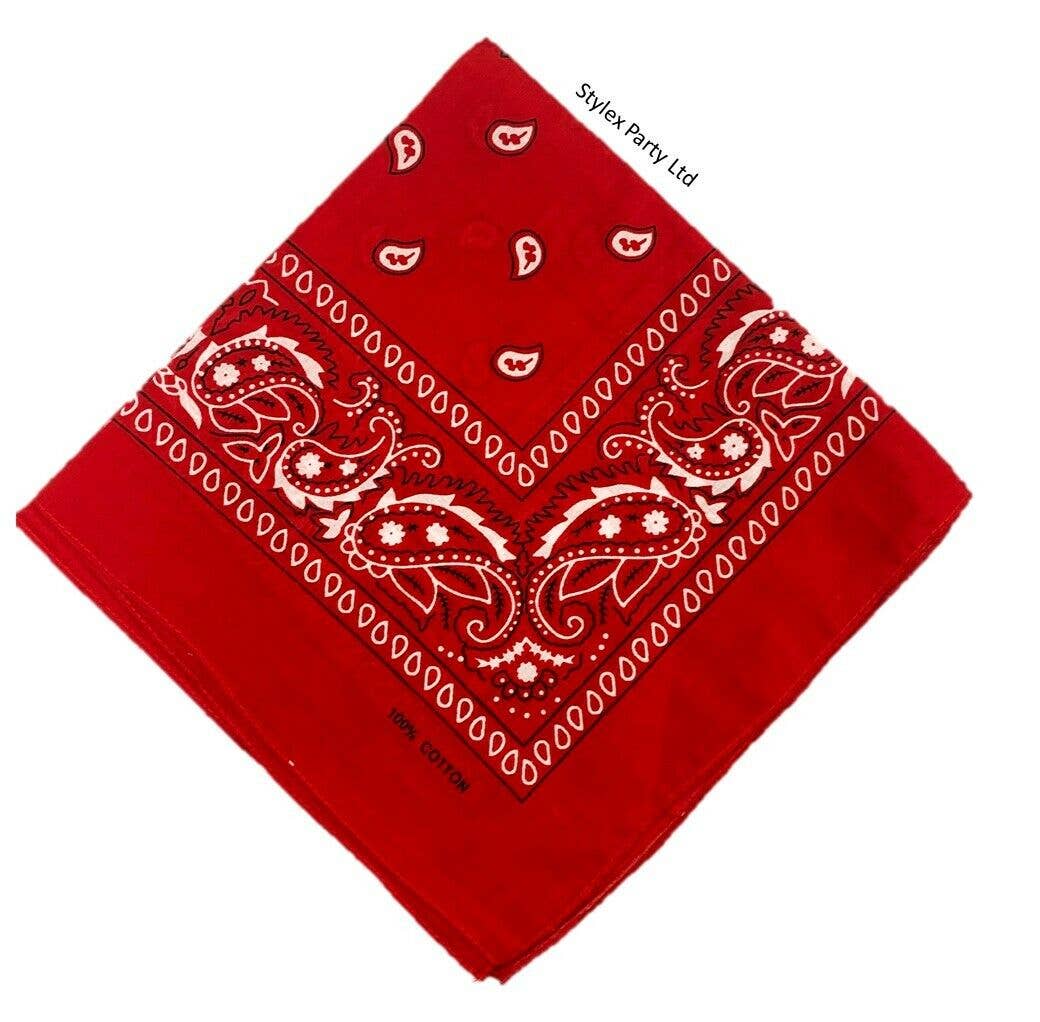 Stylex Party - Vente Bandana – femme - Écharpes Bandana Funky Design Paisley Headband4