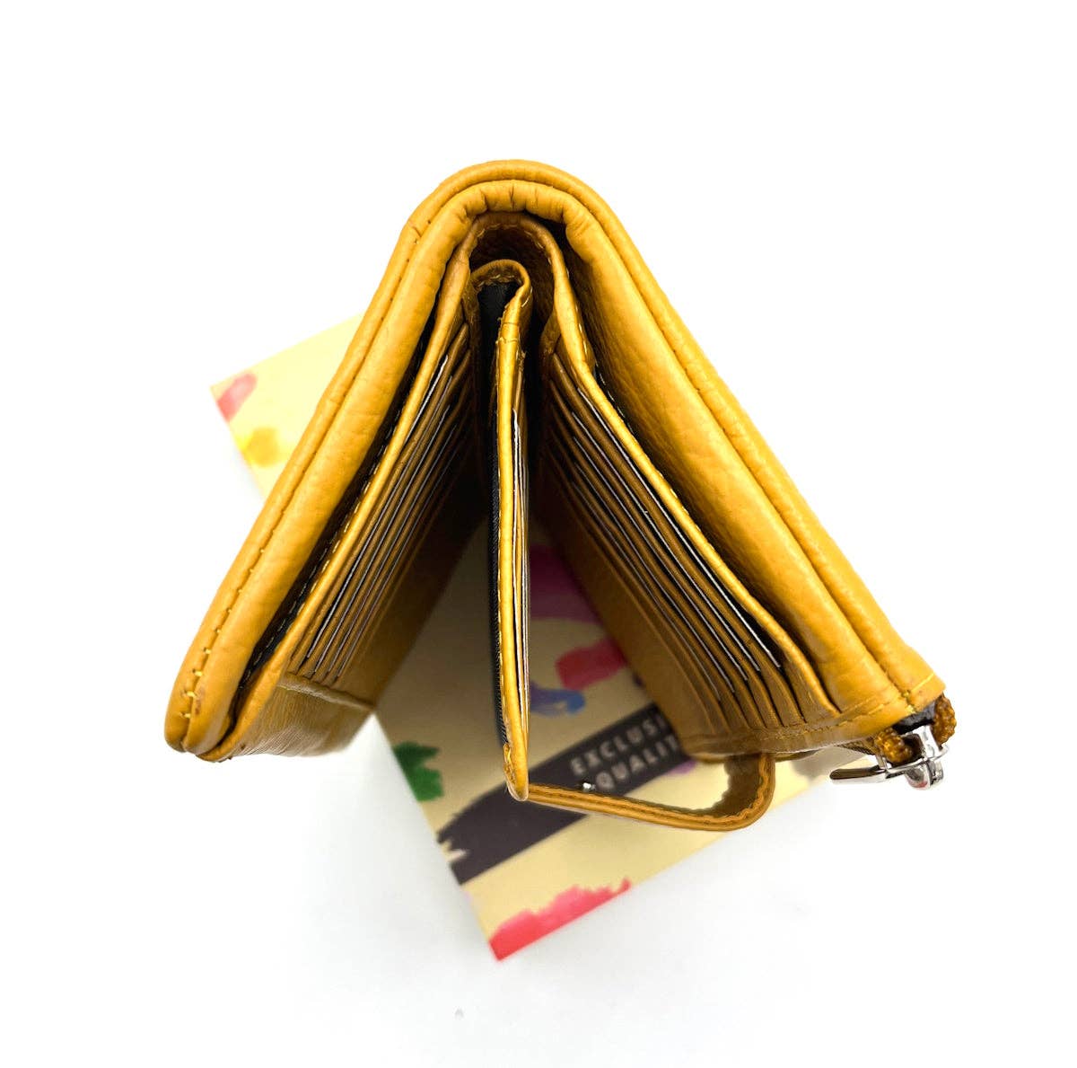 Suie Valentini srl - Vente Portefeuille – femme - Portefeuille femme en cuir véritable, réf. PFD2511