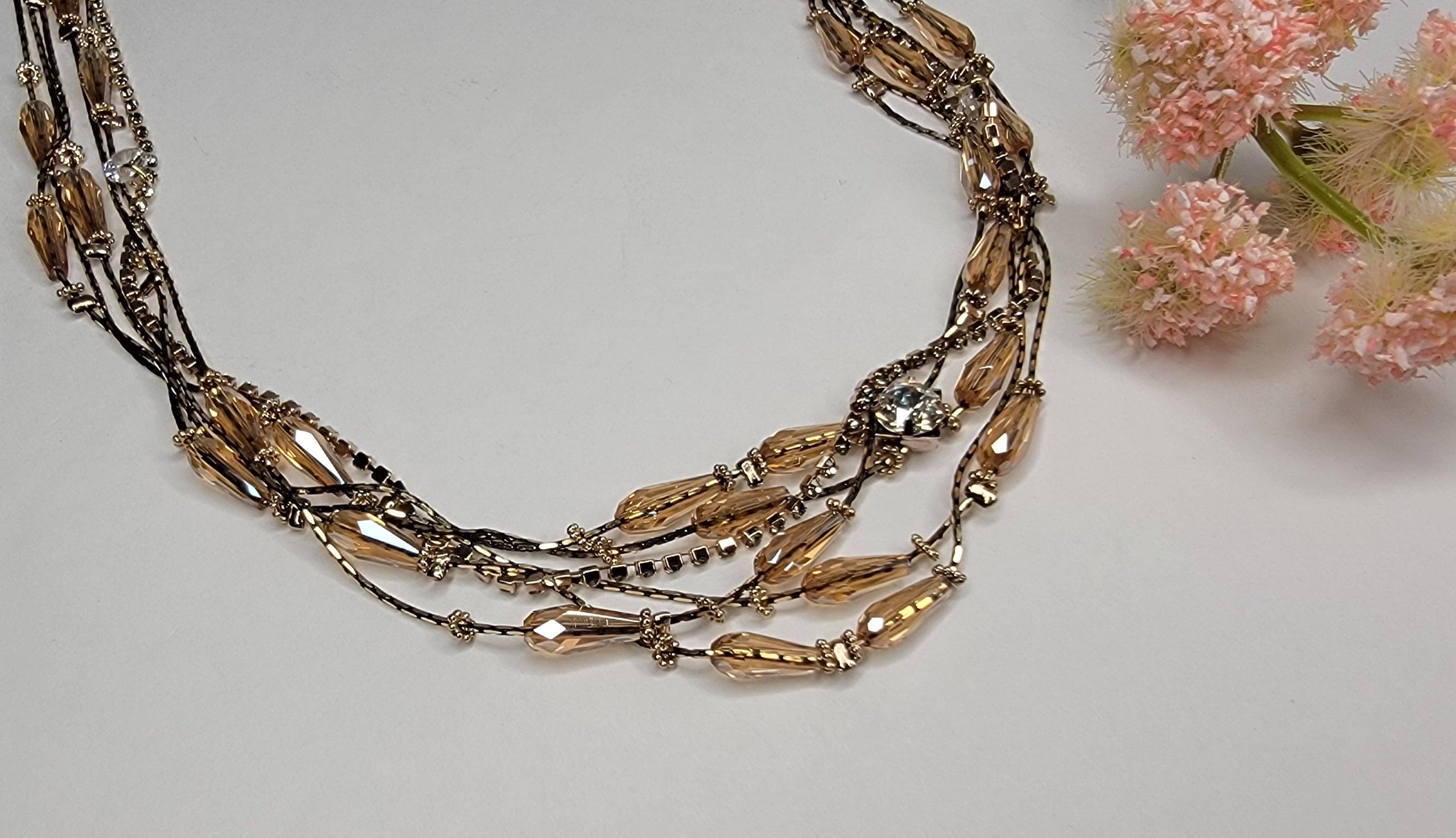 BETTYOH INC - Wholesale Beaded/Pearl Necklace - Handmade Multiple Layer Beads Necklace1