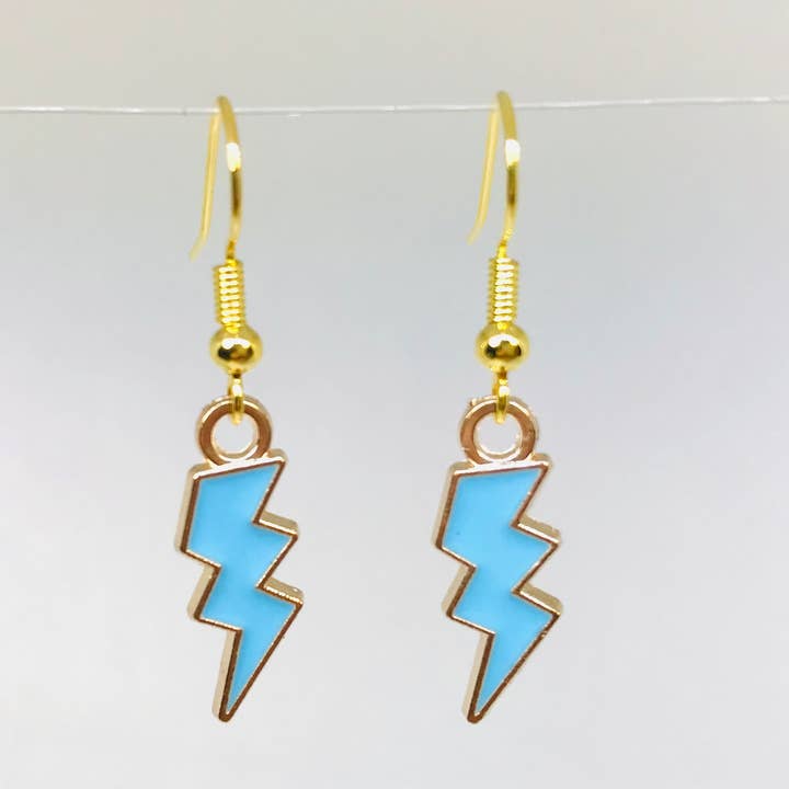 SimpleNGreat - Wholesale Dangle Earrings - Anime Thunderbolt Earrings
