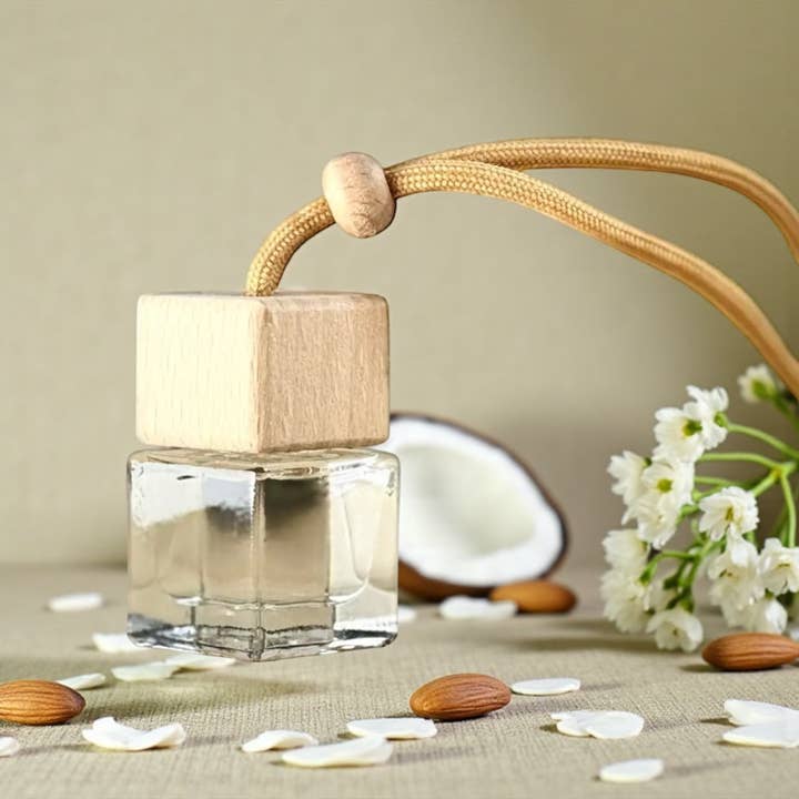 Car Freshener - Coconut & Almonds for wholesale by Charmed Harvest