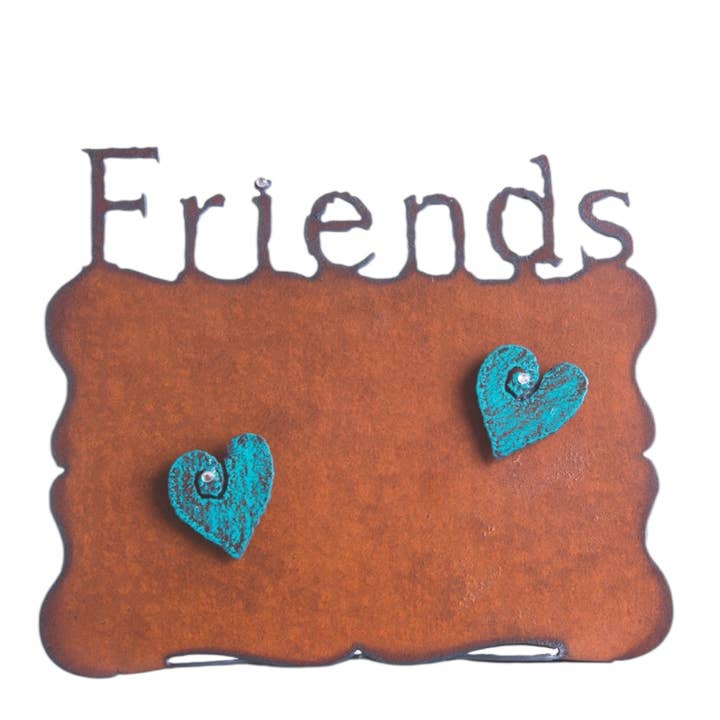 Whimsies - Wholesale Picture frame - Metal Friends Picture Frame recycle memo board magnet eco4