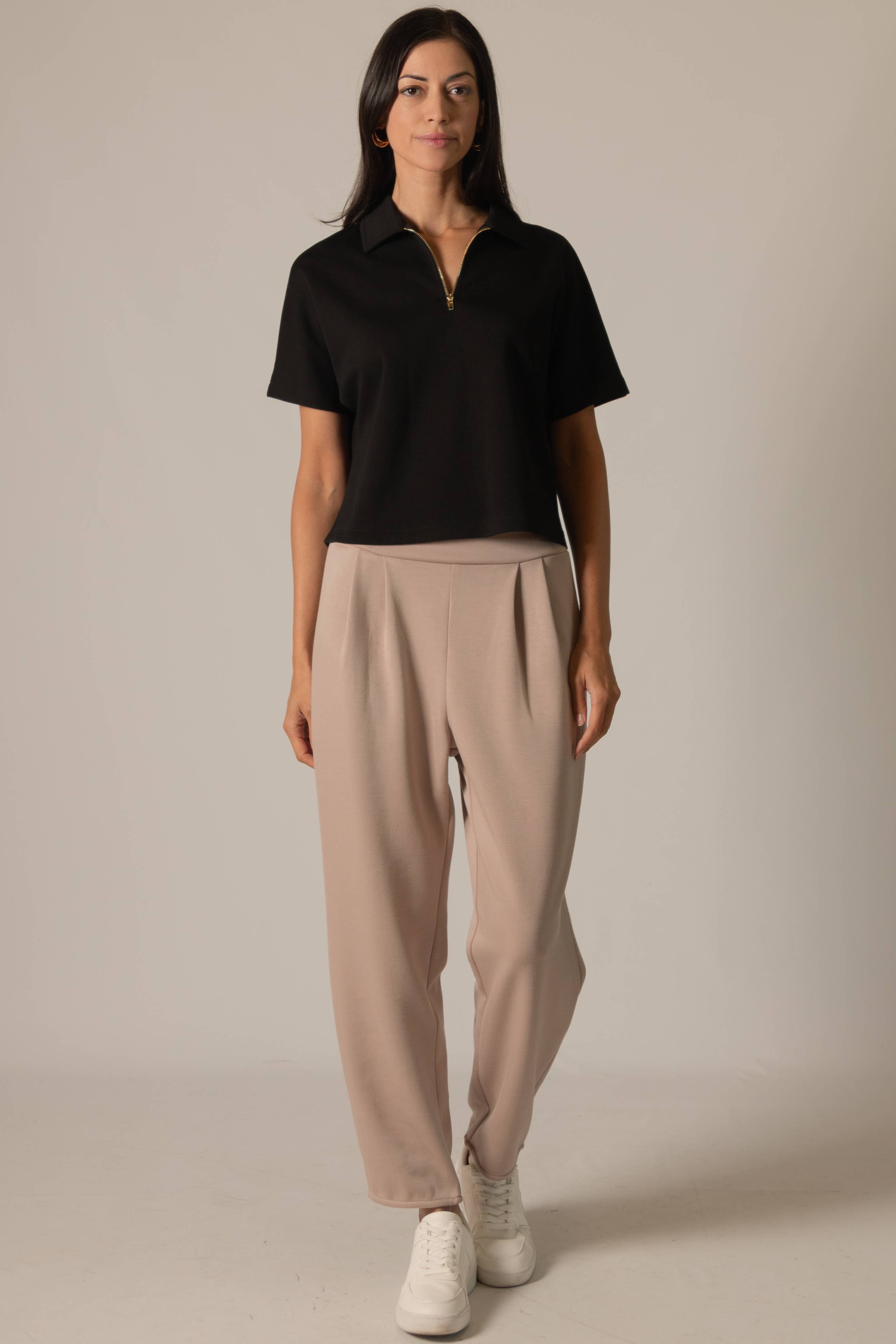 P. CILL – wholesale Byxor - Dam – P. CILL Butter Modal avsmalnande byxor2