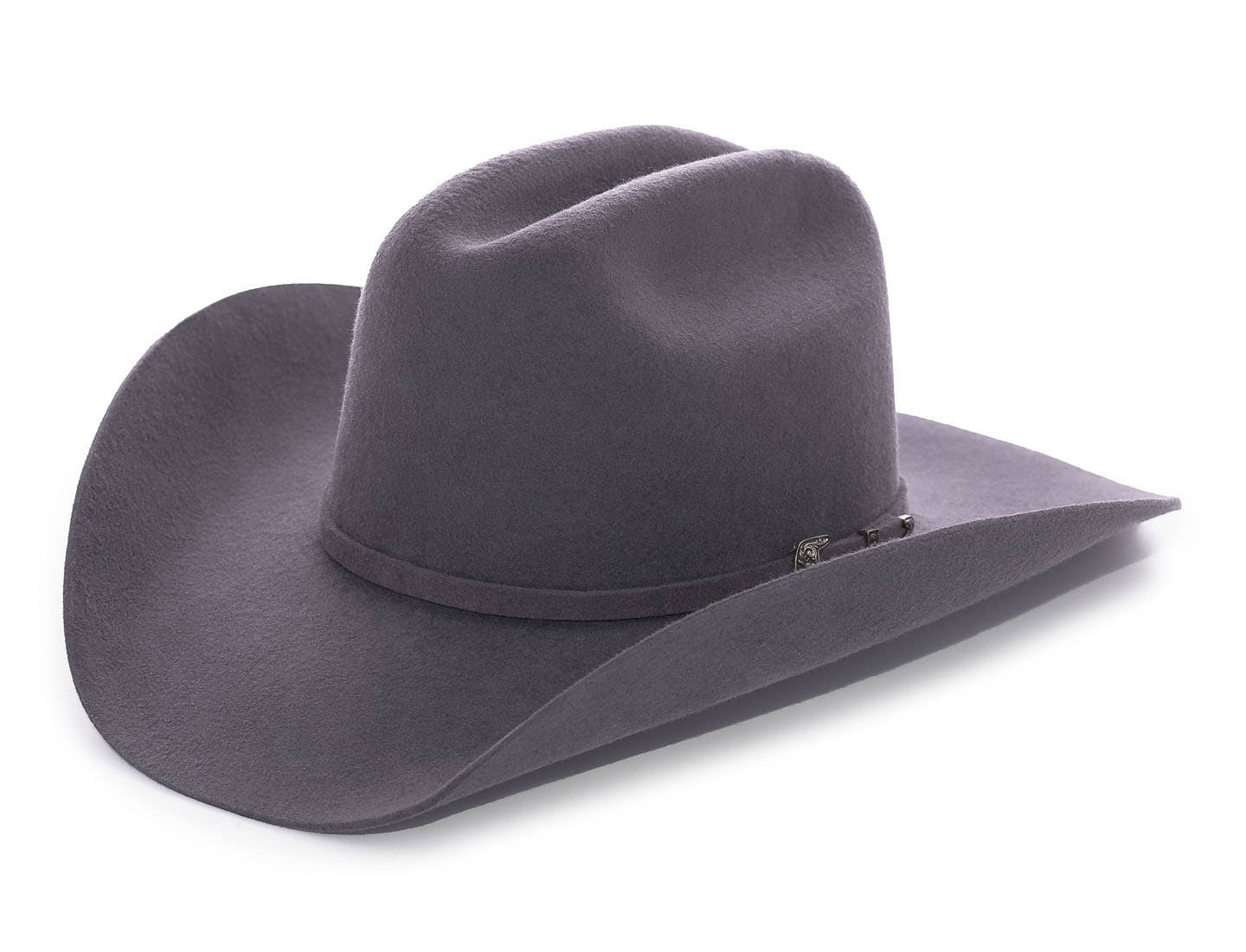 Master Hatters of Texas - Wholesale Cowboy Hat - Unisex - Lubbock Low Cattleman Cowboy Hat in Gun Metal2