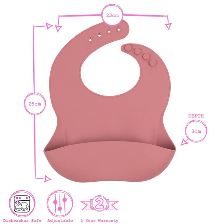 Rinkit Pty Ltd - Wholesale Bib – Baby - Silicone Baby Weaning Bib - By Tiny Dining15