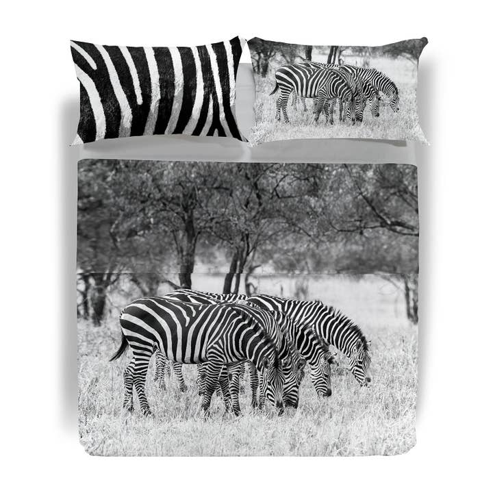 Bettüberwurf-Doppelbettlaken Savana Reiseträume von Carmassi, aus Baumwolle für den Großhandel von caleffi spa