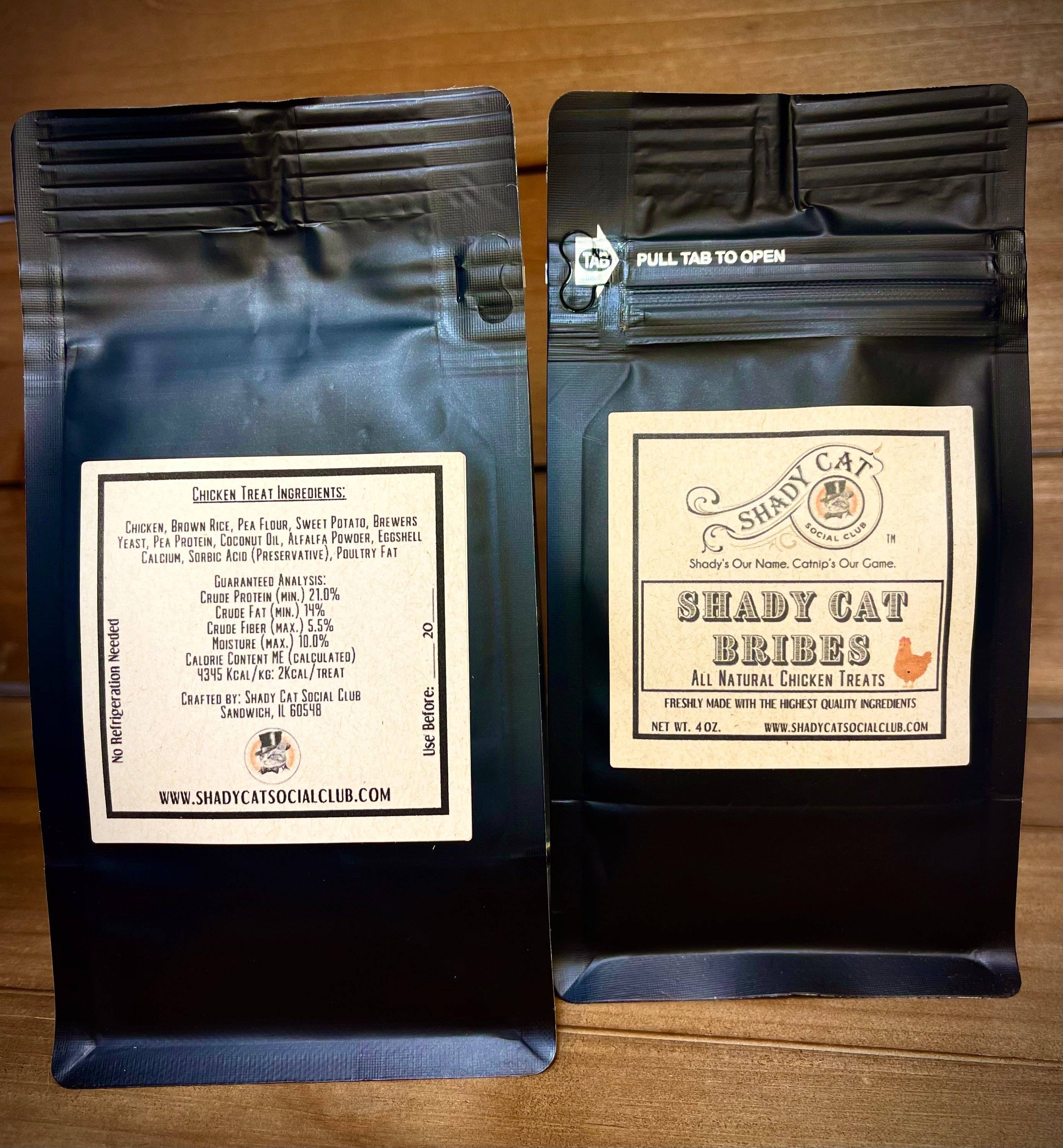 SHADY CAT SOCIAL CLUB - Wholesale Traktatie voor huisdieren - Kat - Shady Cat Bribes - Gezonde katensnoepjes0