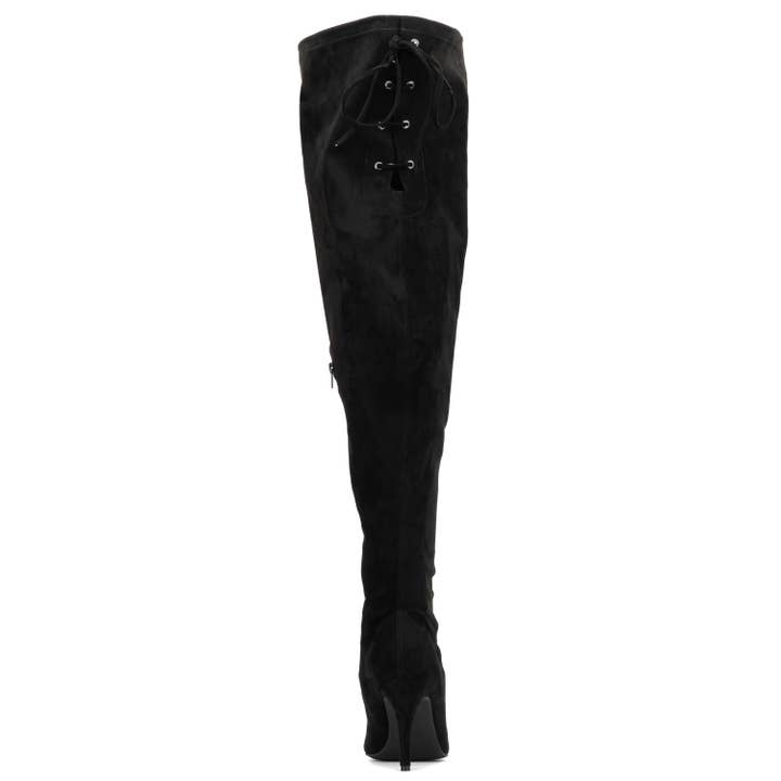 S3 Holding – Großhandel Stiefel – Damen – Larissa Stiefel - Weitschaft Overknee-Stiefel4