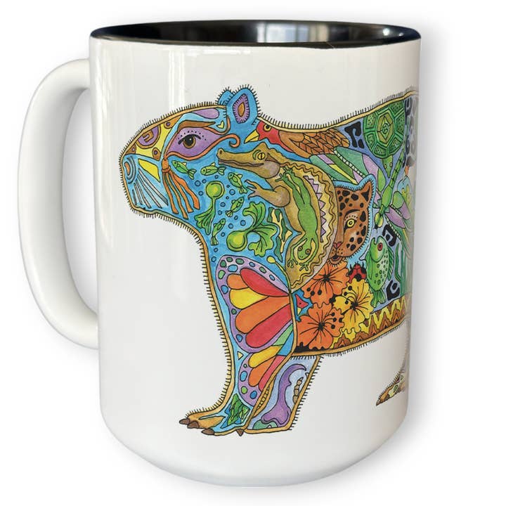 Capybara 15 oz Mug for wholesale by EarthArt International