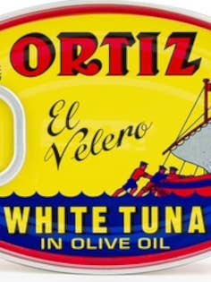 Ortiz Bonito del norte white tuna oval tin for wholesale by French Feast