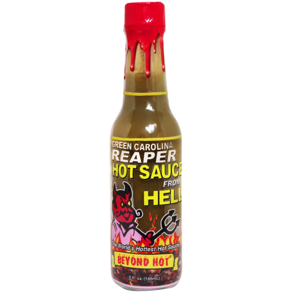 Southwest Specialty Food - Wholesale Hot Sauce - Green Carolina Reaper Hot Sauce from Hell0