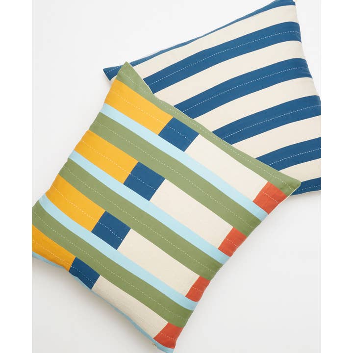 Anchal - Wholesale Throw/Decorative Pillow - Stamp Throw Pillow Cover5