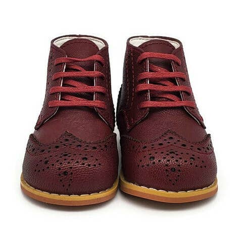 Richelieus Classic Walkers - Bordeaux pour la vente par Tippy Tot Shoes